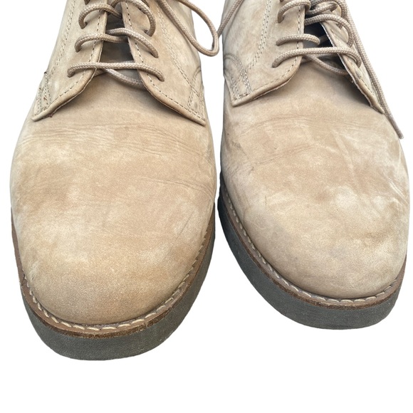 Bass Brockton Suede Men’s Lace Up Oxford Shoes, GH Bass Men’s Shoes - Picture 7 of 13